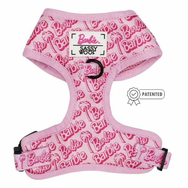 Malibu Barbie Adjustable Dog Harness