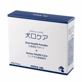 Mind Up Kenko Care Dog Oral Health Powder   Senior Health Care Milk 45g