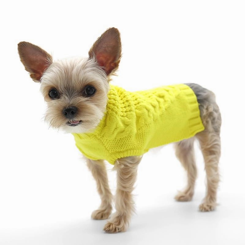 Mix Knit Dog Sweater