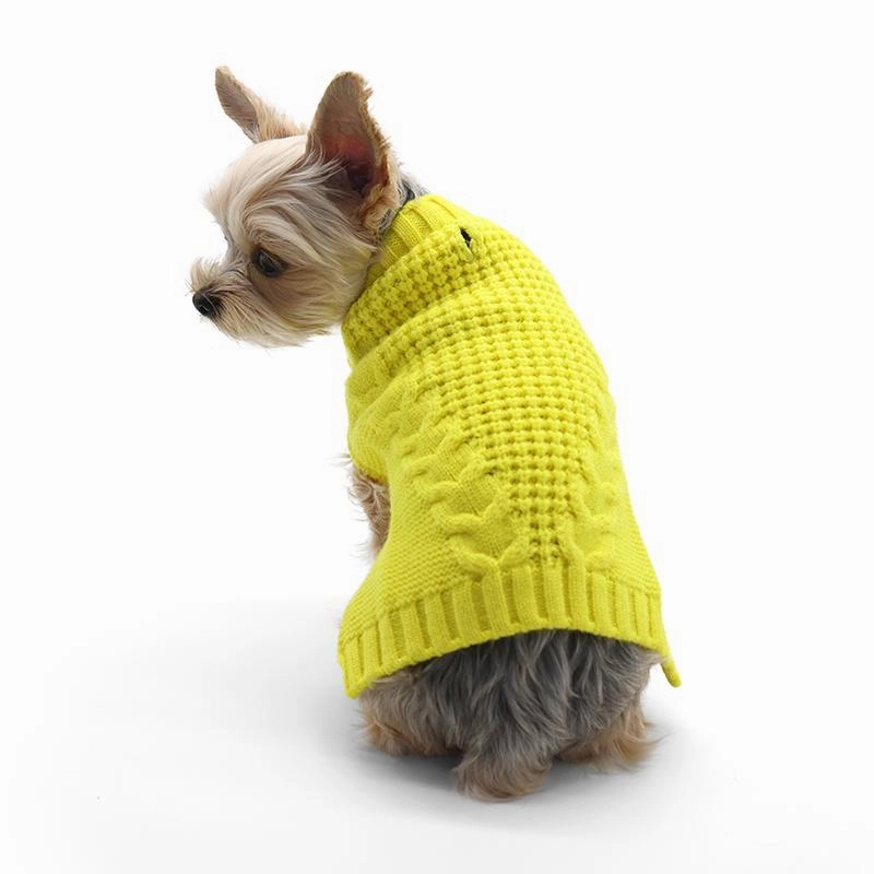 Mix Knit Dog Sweater XS
