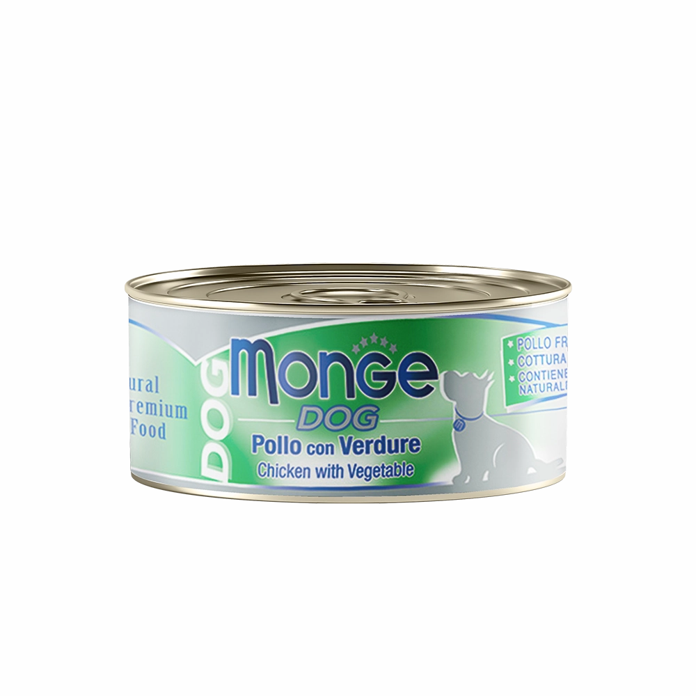 Monge Dog Chicken with Vegetable 95g