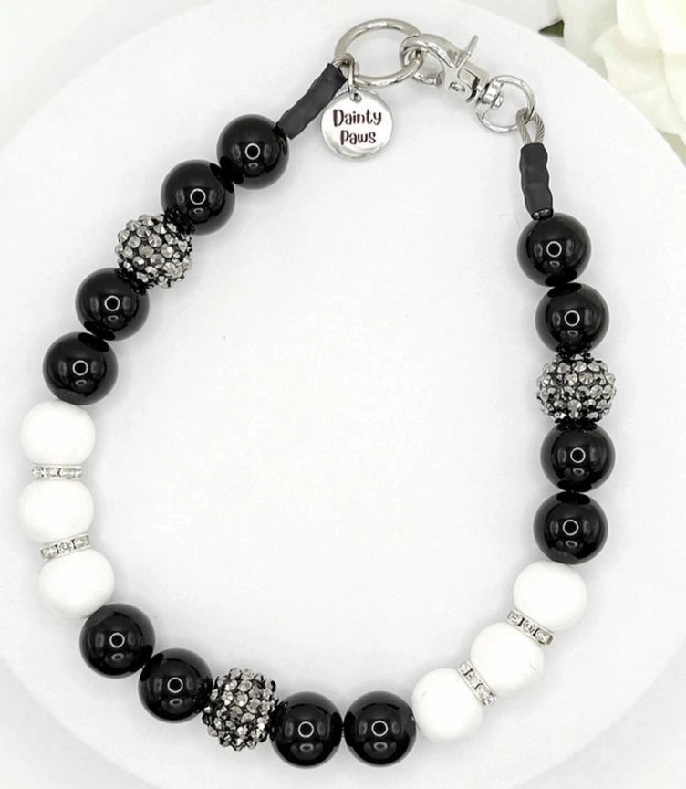 Mr. Paws Beaded Collar