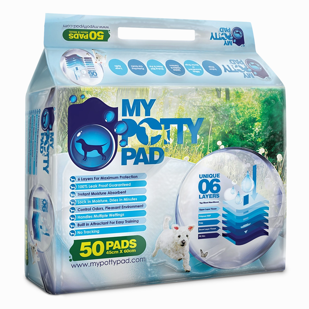 My Potty Pad Dog Training Pads 50pads (45cm x 60cm)