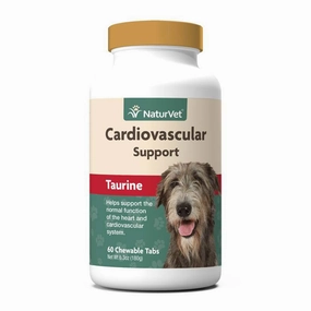 Naturvet Cardiovascular Support Taurine 60cts
