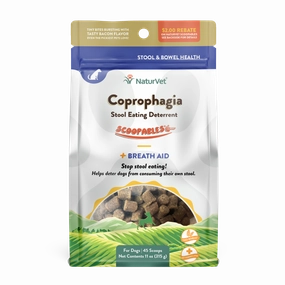 NaturVet Dog Coprophagia Stool Eating Deterrent Scoopables 11oz