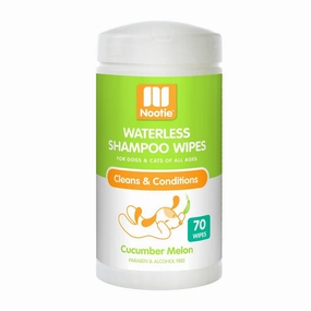 Nootie Waterless Shampoo Wipes - Cucumber Melon 70sheets
