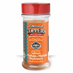 Northwest Naturals Dogs & Cats Functional Toppers Salmon with Shiitake & Maitake Mushrooms 3.5oz