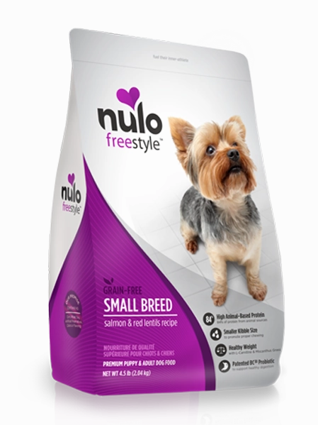Nulo Freestyle Grain Free Small Breed Salmon and Red Lentil Dry Dog Food