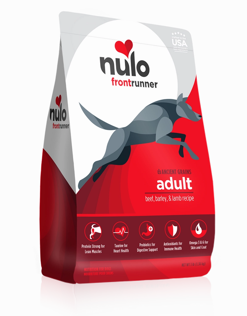 Nulo Frontrunner Adult Dog with Beef, Barley & Lamb