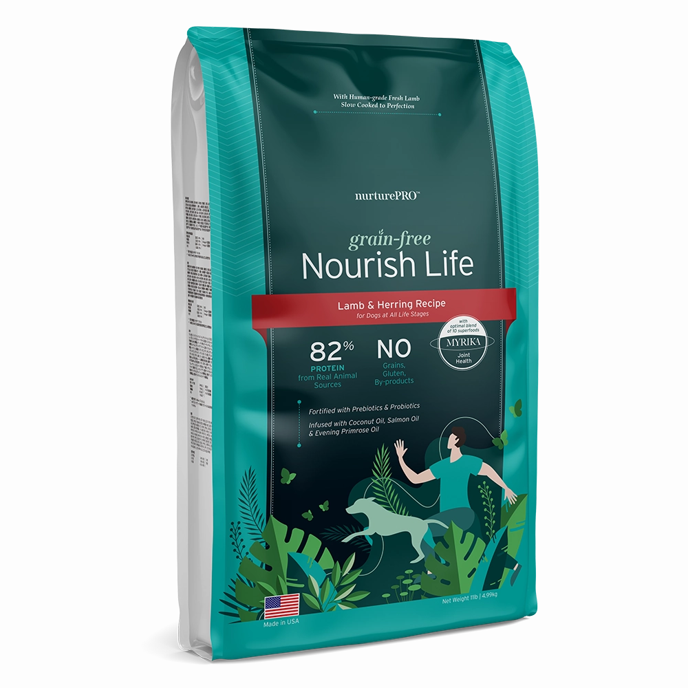 Nurture Pro Nourish Life - Dog Grain-Free Lamb & Herring 11lb