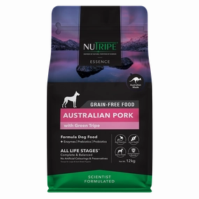 Nutripe Dog Essence Australian Pork with Green Tripe 12kg