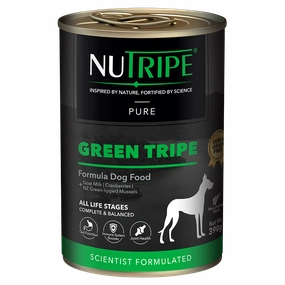 Nutripe Dog Gum & Grain Free Pure Green Tripe 390g