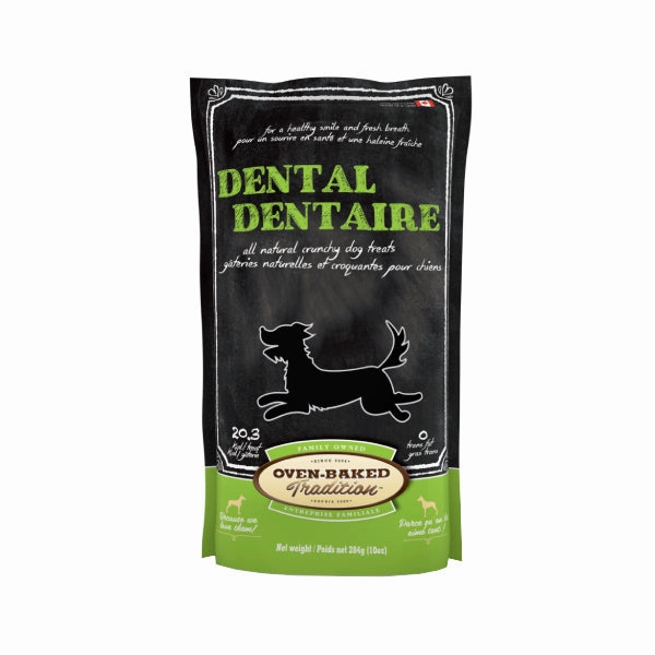 Oven Baked Tradition Dog Treat Dental 10oz