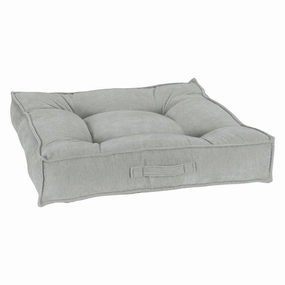 Oyster Microvelvet Piazza Dog Bed