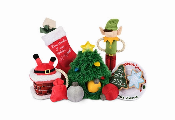 P.L.A.Y. Merry Woofmas Dog Plush toys: Good Dog Stocking