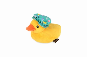 P.L.A.Y. Splish Splash Squeaky Plush Dog toys, Bubbles the Duck