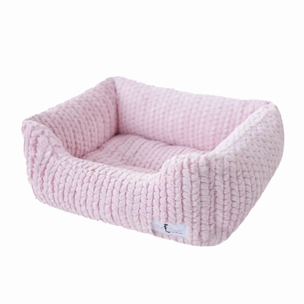 Paris Dog Bed Rosewater