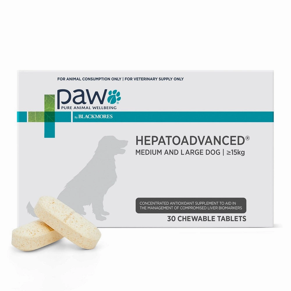 Paw Hepatoadvanced Liver Supplements