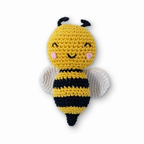 Pawer Squeaky Bumble Bee Dog Toy