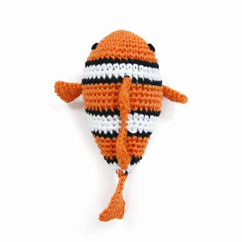 Pawer Squeaky Clown Fish Dog Toy