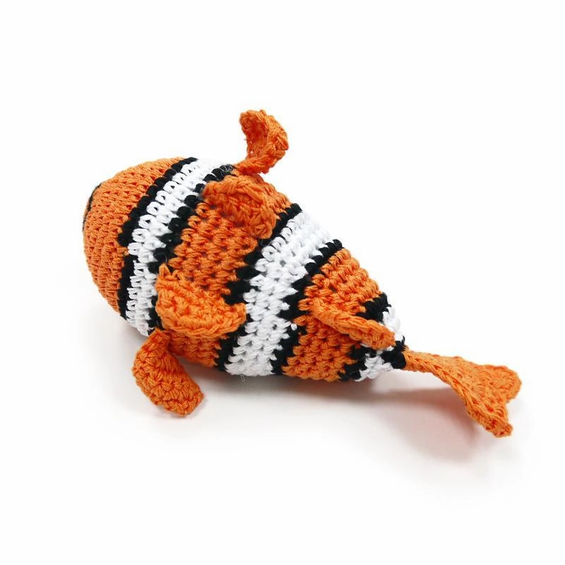Pawer Squeaky Clown Fish Dog Toy