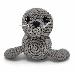 Pawer Squeaky Seal Dog Toy