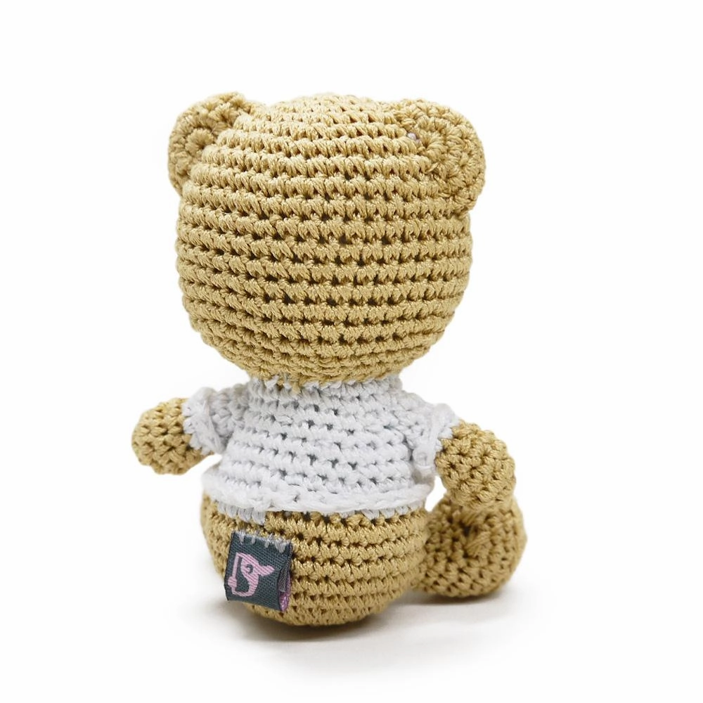 Pawer Squeaky Teddy Bear Dog Toy