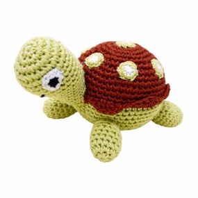 Pawer Squeaky Turtle Dog Toy