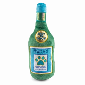 Pawfoot Wine Bottle Dog Toy