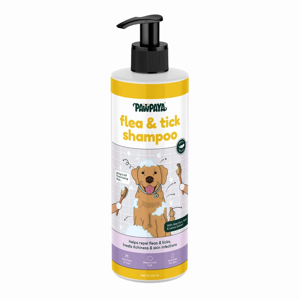 Pawpaya Flea & Tick Shampoo for Dogs