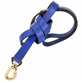 Peacock Collection Dog Leash Cobalt Blue