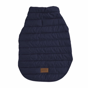 Pendleton Puffer Dog Coat Navy