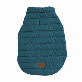 Pendleton Puffer Dog Coat Teal