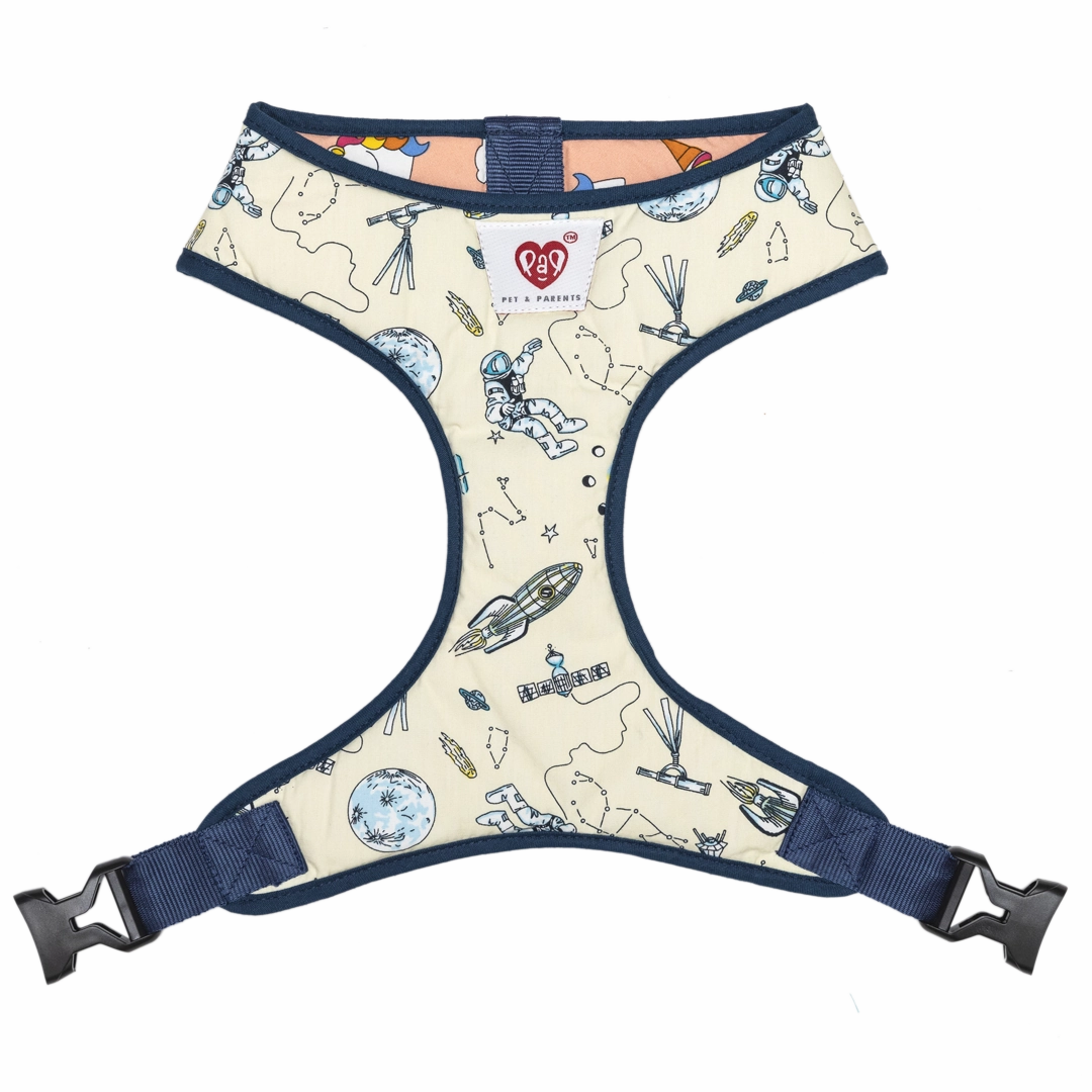 Pet And Parents Galaxy Wonderland Reversible Harness for Dogs