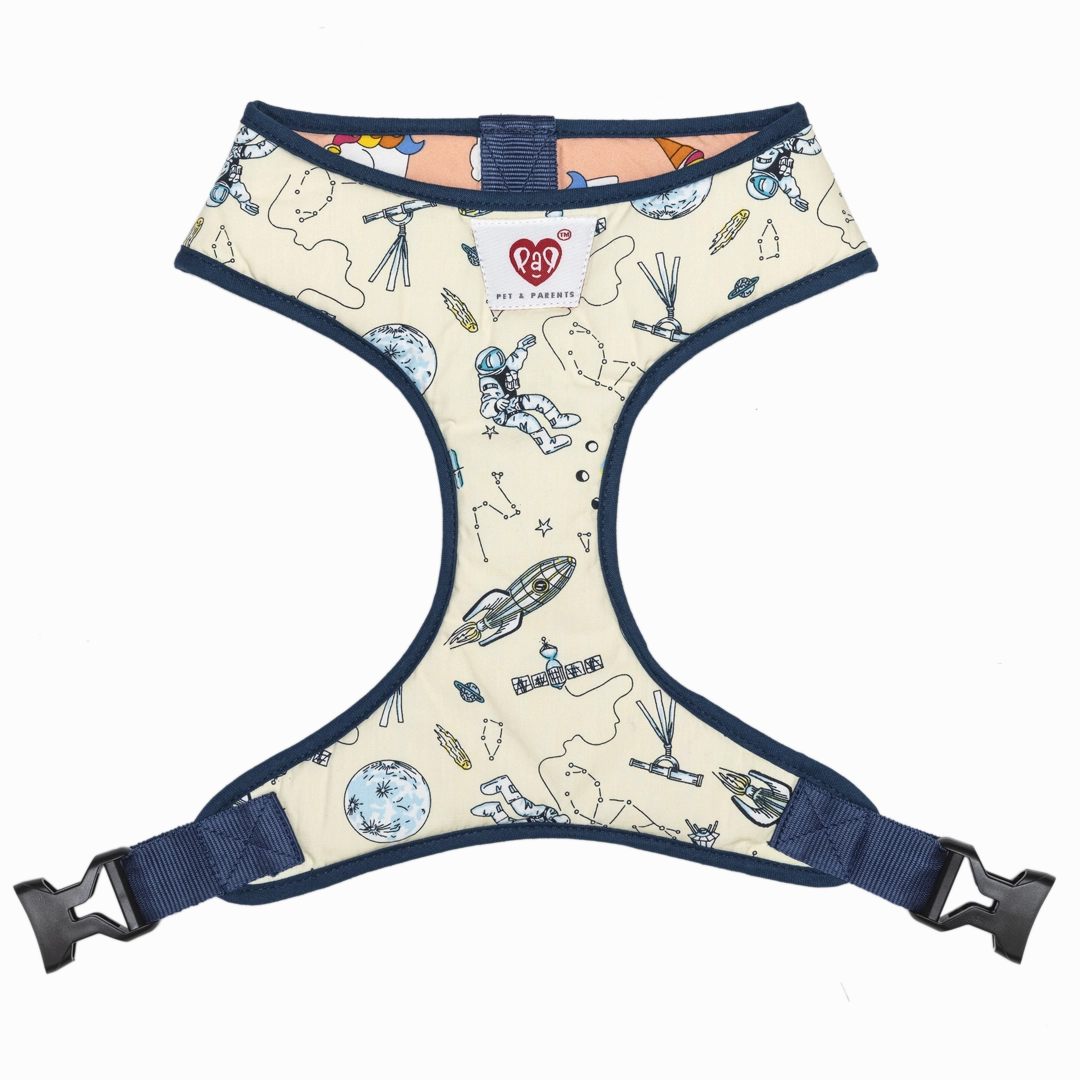 Pet And Parents Galaxy Wonderland Reversible Harness for Dogs