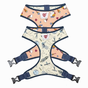 Pet And Parents Galaxy Wonderland Reversible Harness for Dogs