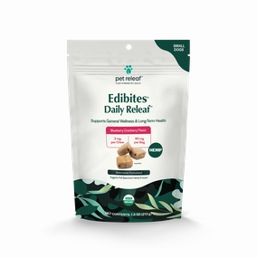 Pet Releaf Daily Releaf Edibites Blueberry & Cranberry Flavor for Small Dogs