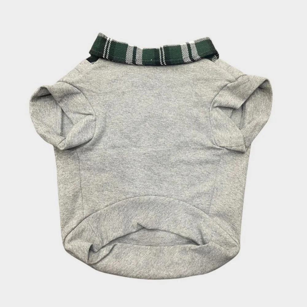 Pet Set Go Polo Knit Tshirt for Dogs (Grey)