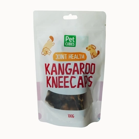 PetCubes Dogs & Cats Natural Treats Kangaroo Kneecaps 100g
