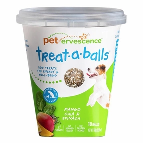Petervescence Treat-A-Balls Mango, Chia & Spinach