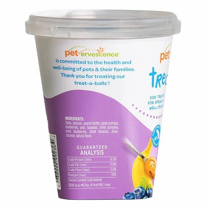 Petervescence Treat-A-Balls Peanut Butter, Blueberry & Banana