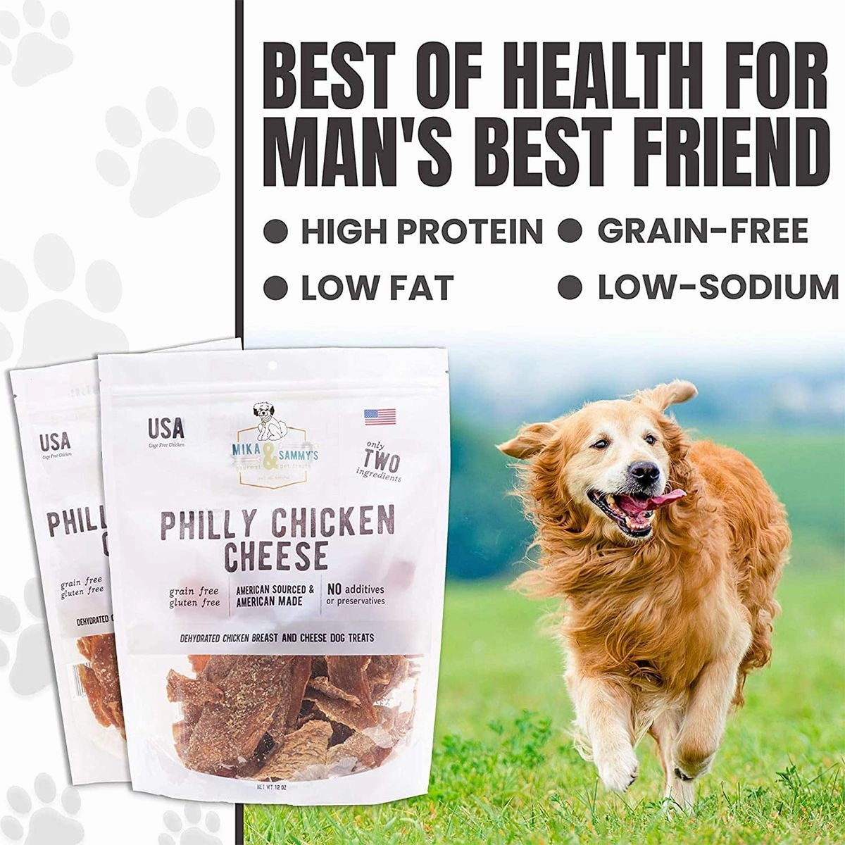 Philly Chicken Cheese Jerky Dog Treats