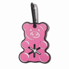 Pink Gummy Bear Poopy Loop Poop Bag Holder