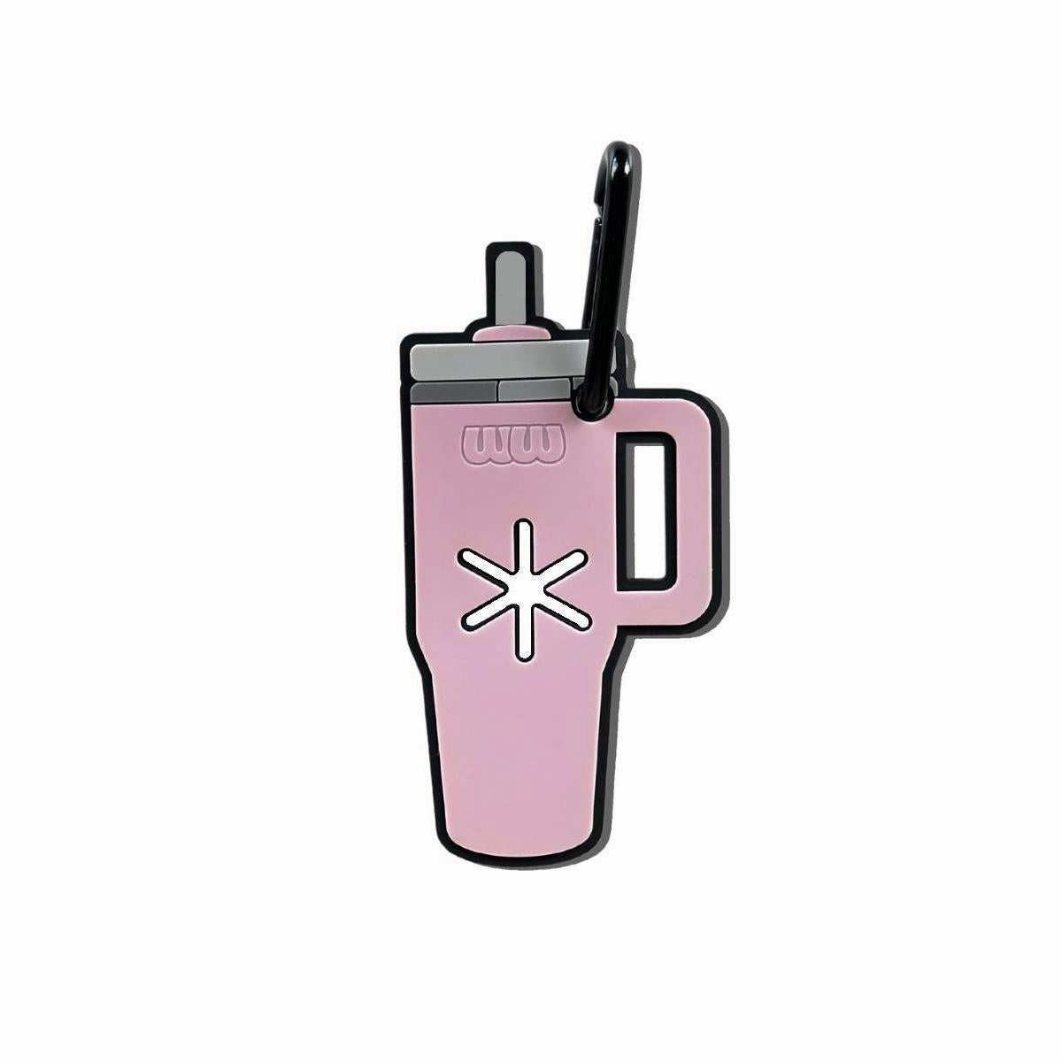 Pink Tumbler Poopy Loop Poop Bag Holder