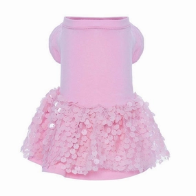Pinky Dog Dress Medium