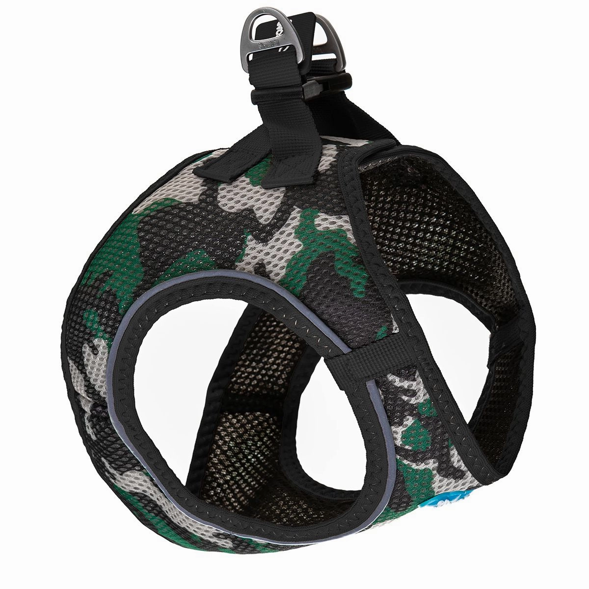 Plush Step In Air Mesh Dog Harness Camo