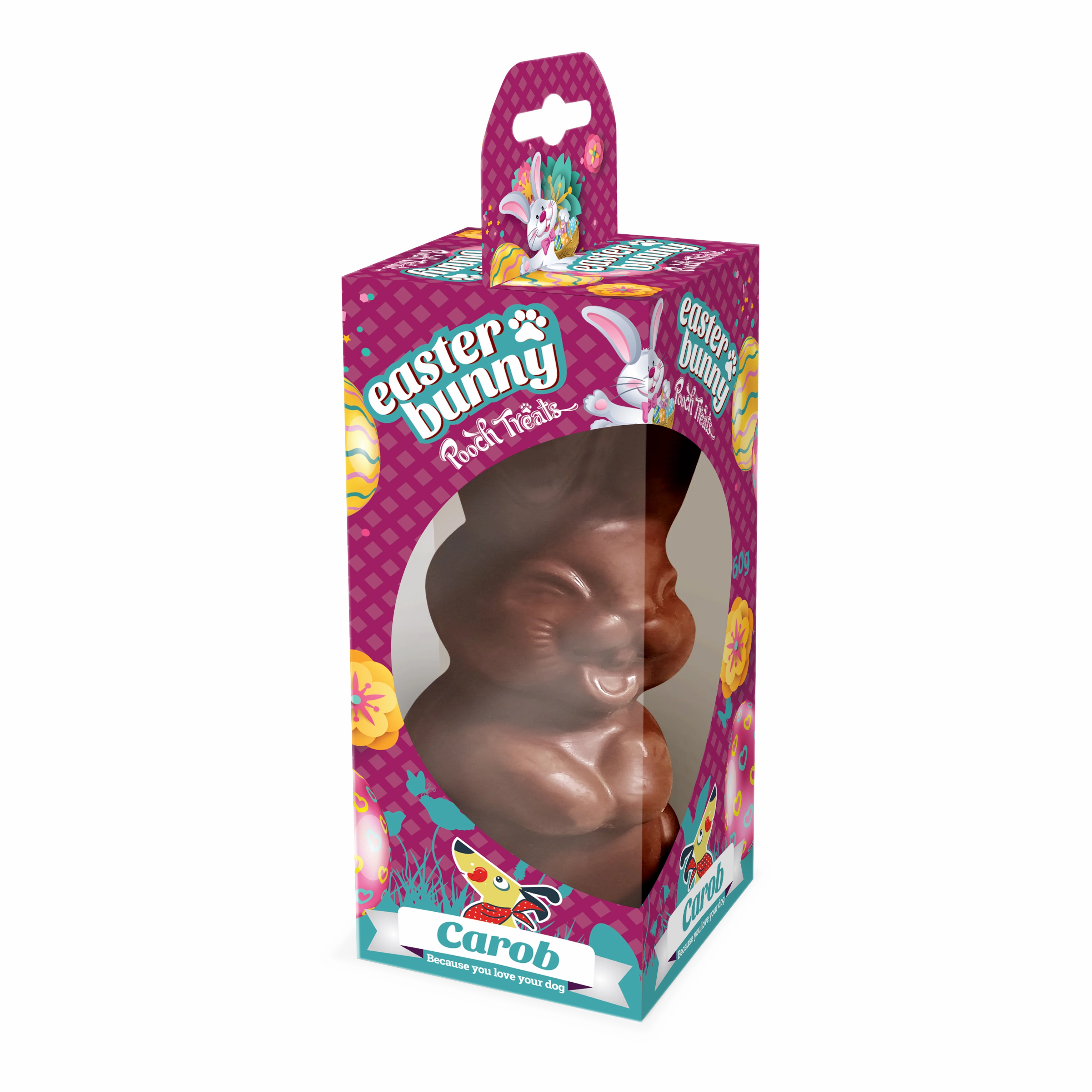 Pooch Treats - Easter Bunny (Carob)