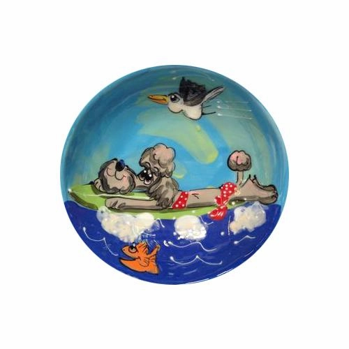 Poodle 18 Dog Bowl
