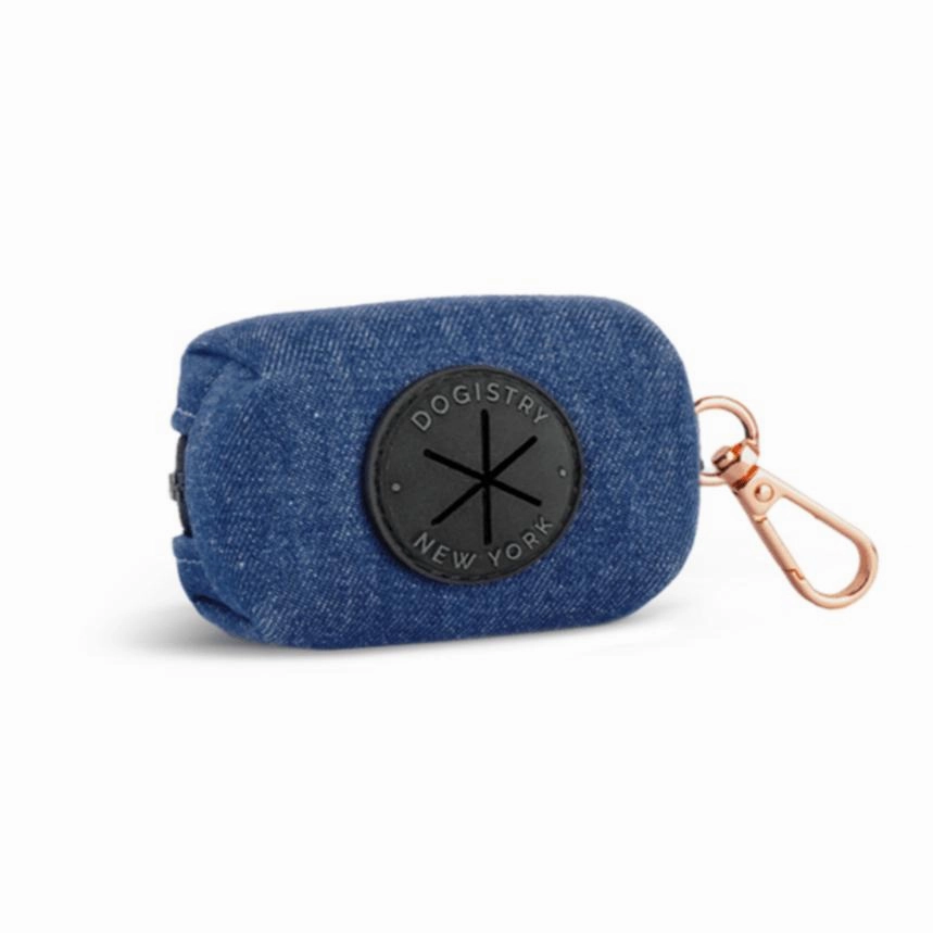 Poop Bag Holder Denim