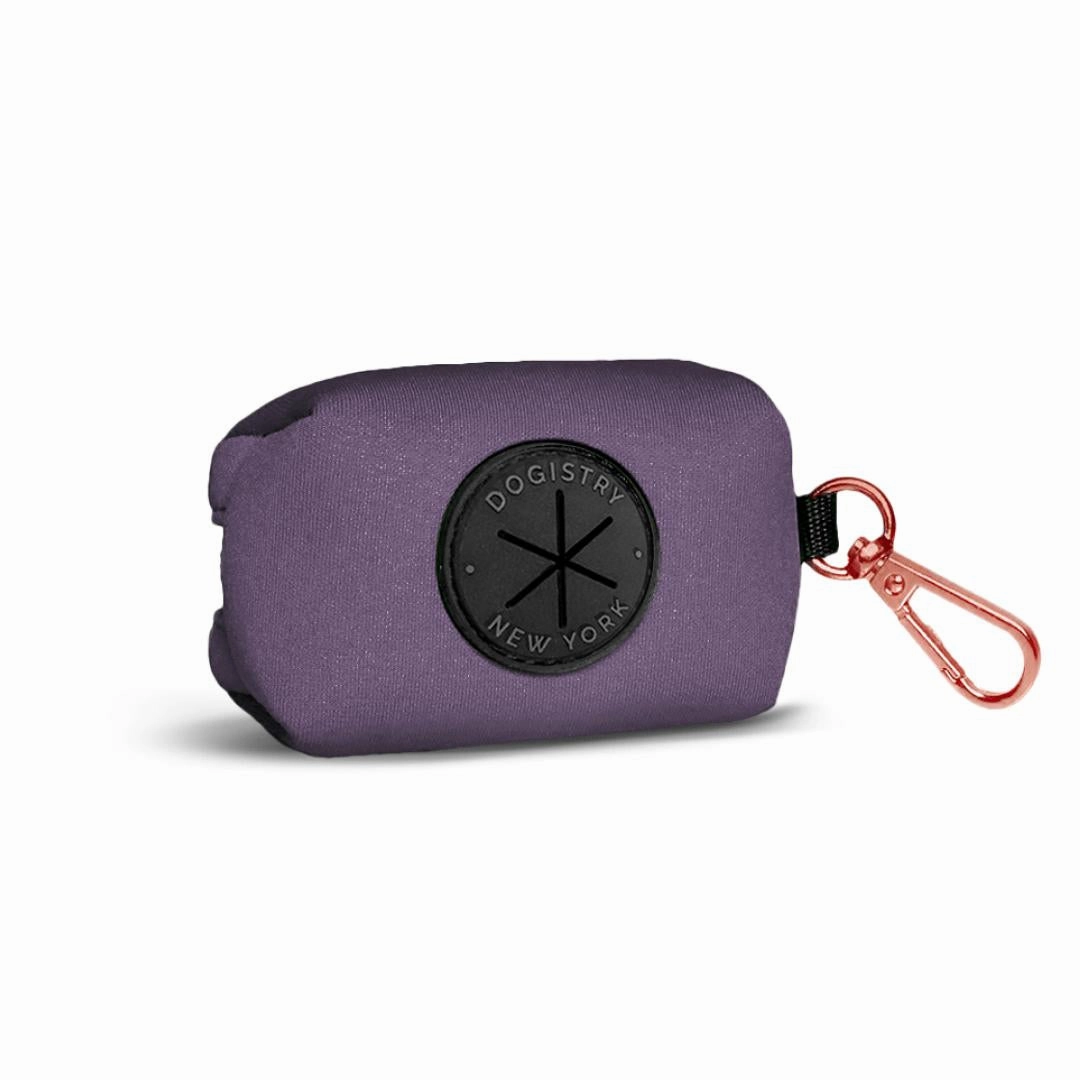 Poop Bag Holder Lilac Grey
